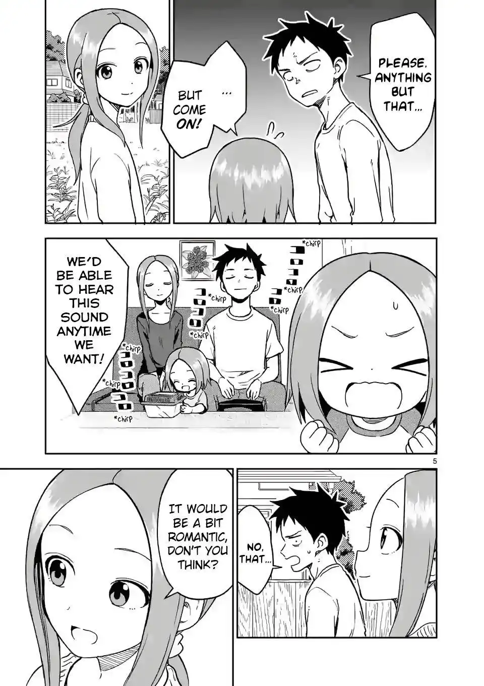 Karakai Jouzu no (Moto) Takagi-san Chapter 201 5